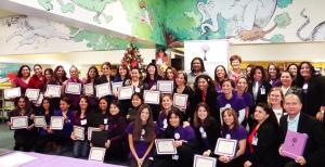 Wellness for Growth program graduation showcasing beneficiaries and facilitators at W4G Zelma Hutsell Elementary.