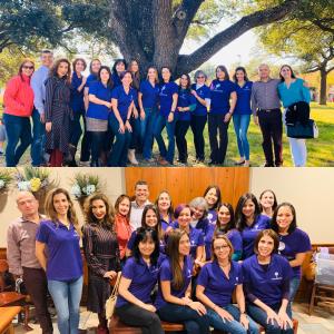 Wellness for Growth team members at the organization's annual meeting.