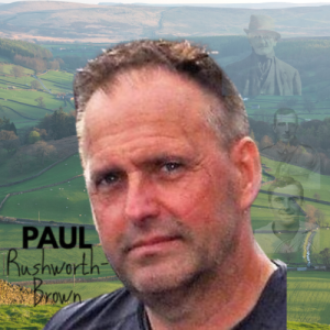Author Paul Rushworth-Brown