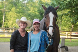 Julia, Susan and Dudley