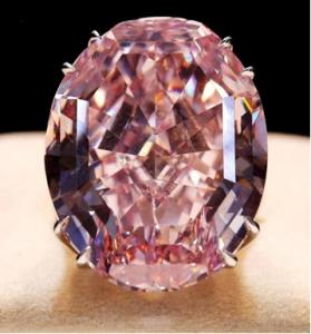 The Pink Star – A 59.60 Carat Fancy Vivid Pink Colored Diamond