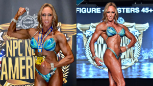 Women Physique Competitor wins