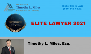 Innovative Industrial Properties, Inc.  Lawyer Timothy L. Miles of Nashville Named a 2021 Elite Lawyer