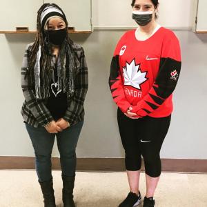 Christine met with MPP Laura Mae Lindo to discuss cancer prevention in the fire services