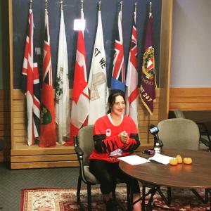 Christine Ichim speaks out about the importance of cancer prevention in the fire services