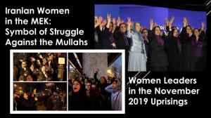 October 11, 2021 - MEK Resistance Units on the ground in every city in Iran mobilized angry citizens in their protests for a new and democratic government. Women were the natural leaders of these protests for two important reasons.
