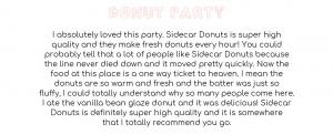 10 Year Old Girl PolarCub reviewed A Sweet Day in LA Party; on 10-10 @10 am The Sweetest Donut Party Ever #polarcub #asweetdayinla #donutpartyreview www.ASweetDayinLA.com