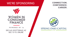 Spring Oaks Capital sponsors Women in Consumer Finance