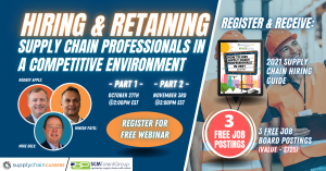 supply chain hiring webinar series outline