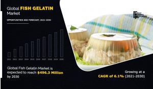 Fish gelatin Market all set to Rise at Growth Rate of 6.1% CAGR