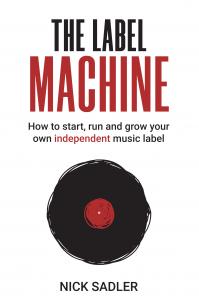 Cover of 'The Label Machine' book by Nick Sadler