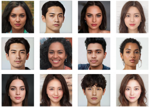 Nikkei Innovation Lab and DATAGRID Inc. have worked together to develop a system that produces videos using AI-generated images of human beings. The system is based on AI-generated graphics depicting non-existent humans or real people. It gives users the 