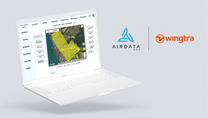 Airdata & Wingtra on Laptop