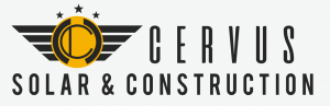 Cervus Solar and Construction Logo