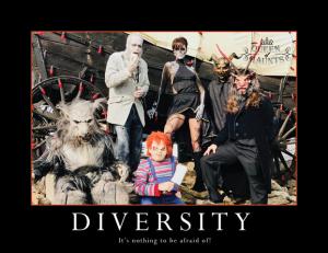 Diversity - Don't let it scare you