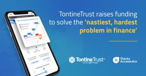 The MyTontine app enables savers to visualise their expected lifetime income