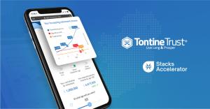 The MyTontine app enables consumers to visualise their rising tontine income