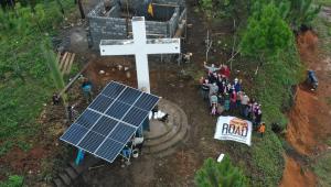 One of 10 microgrids installed in the Guatemala highlands bringing power and WiFi to the community centers.