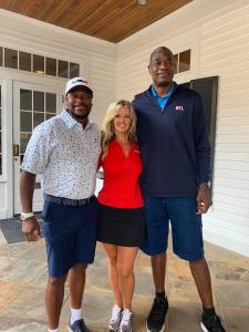 SagerStrong Foundation, Living Out Loud Golf Tournament, Chris Tucker, Dikembe Mutombo