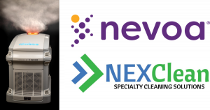 Nevoa Inc. and NEXClean Specialty Cleaning Solutions have partnered to provide superior disinfection in healthcare facilities serviced by NEXClean. October 19, 2021