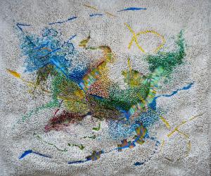 Ilhwa Kim's Choral Symphony, 2021 at HOFA Gallery for her solo exhibition