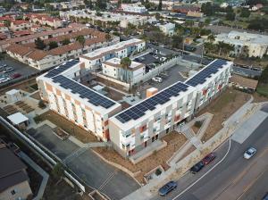Sustainability is highlighted at San Ysidro Senior Village in San Diego, CA