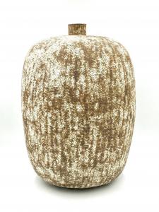 Claude Conover “Milpa” stoneware vessel of ovoid shouldered form, signed to the base, large at 23 inches tall (estimate: $4,000-$6,000).