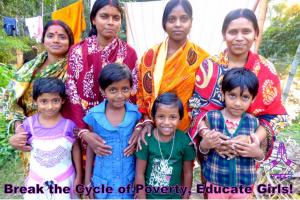 YGB Sister Aid: Today, we are funding nearly 550 mothers in India with our micro loan program and over 1400 children with education. 