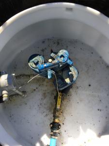 Same ethanol pump, 359 days later, shows no sign  of corrosion