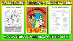 Coloring Books on Vaccinations for Kids