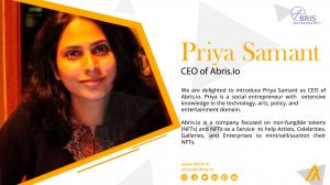 Priya Samant, CEO of Abris.io