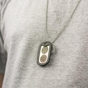 Thumbies Dog Tag - Fingerprint Personalization