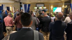 large utility crowd