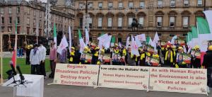 November 1- On Monday, the Anglo-Iranian communities, supporters of the National Council of Resistance of Iran (NCRI), and the Mojahedin-e Khalq (MEK) in the United Kingdom held a protest rally calling on world leaders to end systematic impunity in Iran.