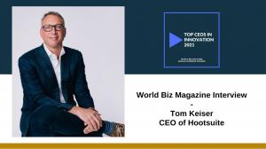 Tom Keiser,  CEO of Hootsuite