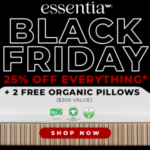 Essentia Black Friday Sale Details