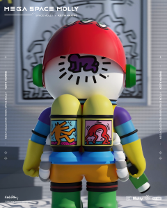 MEGA Collection 1000% Space Molly x Keith Haring