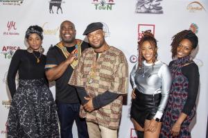 The Executive Team of Producers from the Film Festival. L to R: Billie King, Brandon Miree, Zarian Hadley (Executive Producer and Founder), Brooklyn Chance, and Shannan Tubbs