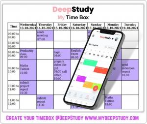 deepstudy Timebox