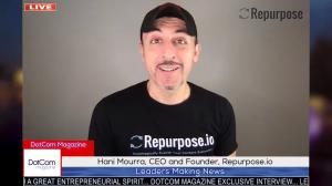 Hani Mourra, Leading Content Distribution Expert, CEO and Founder of REPURPOSE.IO Zoom Interviewed