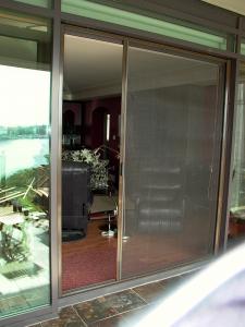 Large french door screen