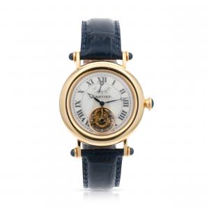 Cartier Diabolo Tourbillon watch, produced in limited numbers through the late 1990's (estimate: CA$40,000-$50,000).