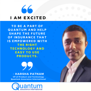 Harsha Patnam, VP of Product and Technology at Quantum Assurance