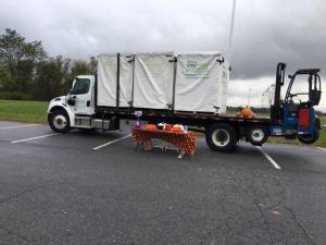 MyWay Mobile Storage truck at Truck or Treat