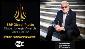 Dr. Zak El-Ramly - S&P Global Platts Global Energy Award Finalist 2021