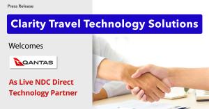 Clarity Travel Technology Solutions Welcomes Qantas