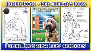 Special Victims Unit Officer Iancone and Cali Therapy Dog