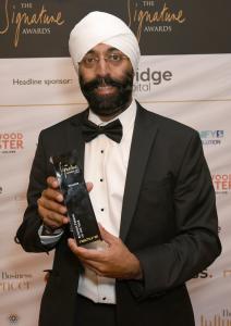 CEO of Duncan Lewis Solictors Shany Gupta - Business Man of the Year - The Signature Awards  2021