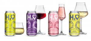 H2O Sonoma Soft Seltzer's lineup of 0.0% no-alcohol sparkling beverages