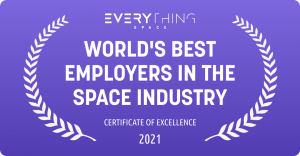 World's Best Employers in the Space Industry Award Logo